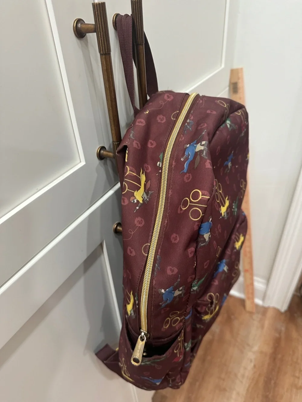 Loungefly Maroon Harry Potter Quidditch Kids Backpack- see pics